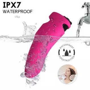 Bullet Vibrator with Finger Silicone Sleeve, Adult Toys Powerful Rechargeable with 9 Vibration Modes Stimulator Clitoris, Nipple