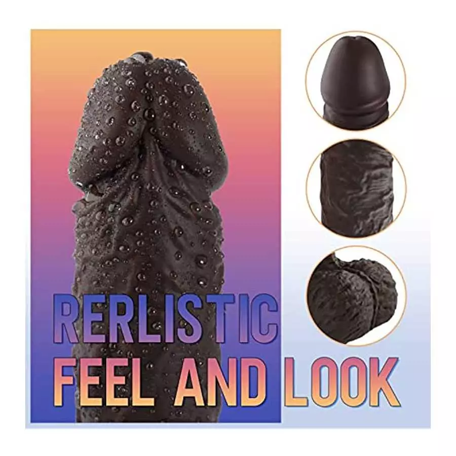 Thrusting Dildo Vibrator Sex Toys for Women, Vibrator Adult Sex Toys Realistic Vibrating Dildos with 5 Thrusting & Rotating Acti