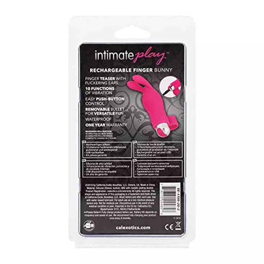 Intimate Play™ Rechargeable Finger Bunny