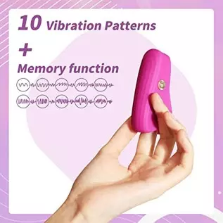 YAAWAA G Spot Finger Vibrator Sex Toy, 10 Vibrations Modes Adult Sensory Toys for Women Mini Bullet Vibrant to Climax Soft Silic YAAWAA G Spot Finger Vibrator Sex Toy, 10 Vibrations Modes Adult Sensory Toys for Women Mini Bullet Vibrant to Climax Soft Silic