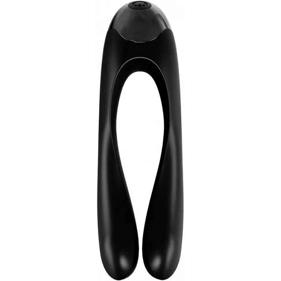Satisfyer Candy Cane Finger Vibrator - 10 Vibration Programs for Stimulation of The Clitoris, Penis and Erogenous Areas - Waterp