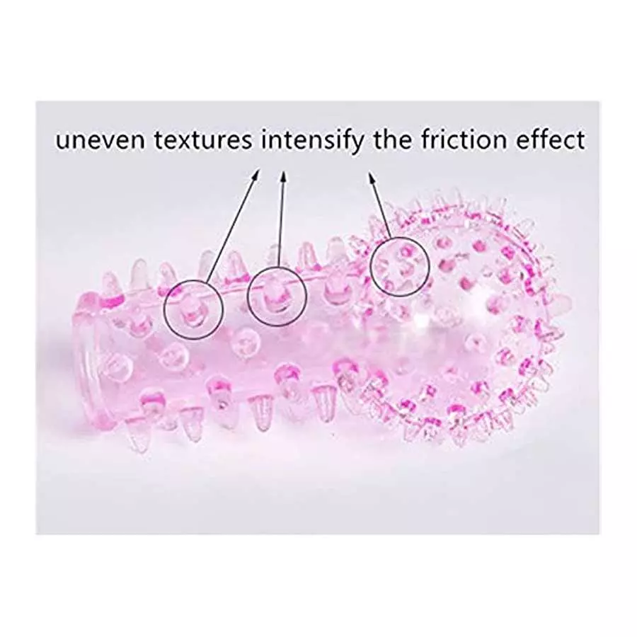 5pcs Finger Condom G-Spot Vagina Clit Anus Anal Stimulate Masturbation Finger Sleeve Finger Type Sanitary Cover Sex Toy