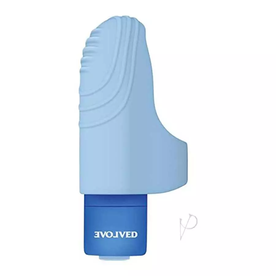 Evolved Love Is Back Fingerlicious Blue Finger Vibrator