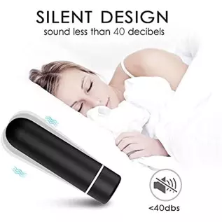 Small Bullet Vibrator Sex Toy for Women and Couples, Ultra-Strong Vibration Mini Clit Vibrator with 9 Modes, Full Silicone Vibra