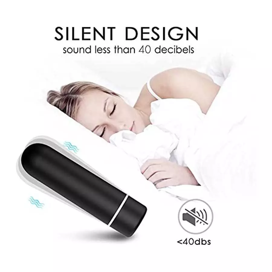 Small Bullet Vibrator Sex Toy for Women and Couples, Ultra-Strong Vibration Mini Clit Vibrator with 9 Modes, Full Silicone Vibra