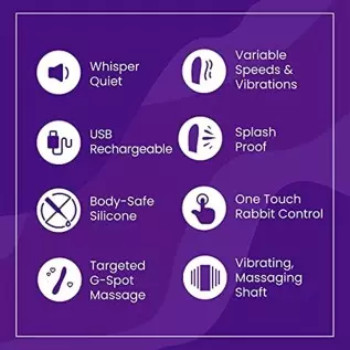 TRC Come Hither Rabbit | Personal Massager | Vibrator for Women | Adult Sex Toys for Women | Sexual Pleasure Tools for Women | A TRC Come Hither Rabbit | Personal Massager | Vibrator for Women | Adult Sex Toys for Women | Sexual Pleasure Tools for Women | A