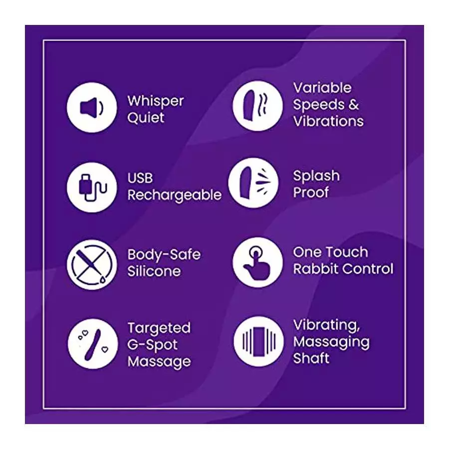 TRC Come Hither Rabbit | Personal Massager | Vibrator for Women | Adult Sex Toys for Women | Sexual Pleasure Tools for Women | A