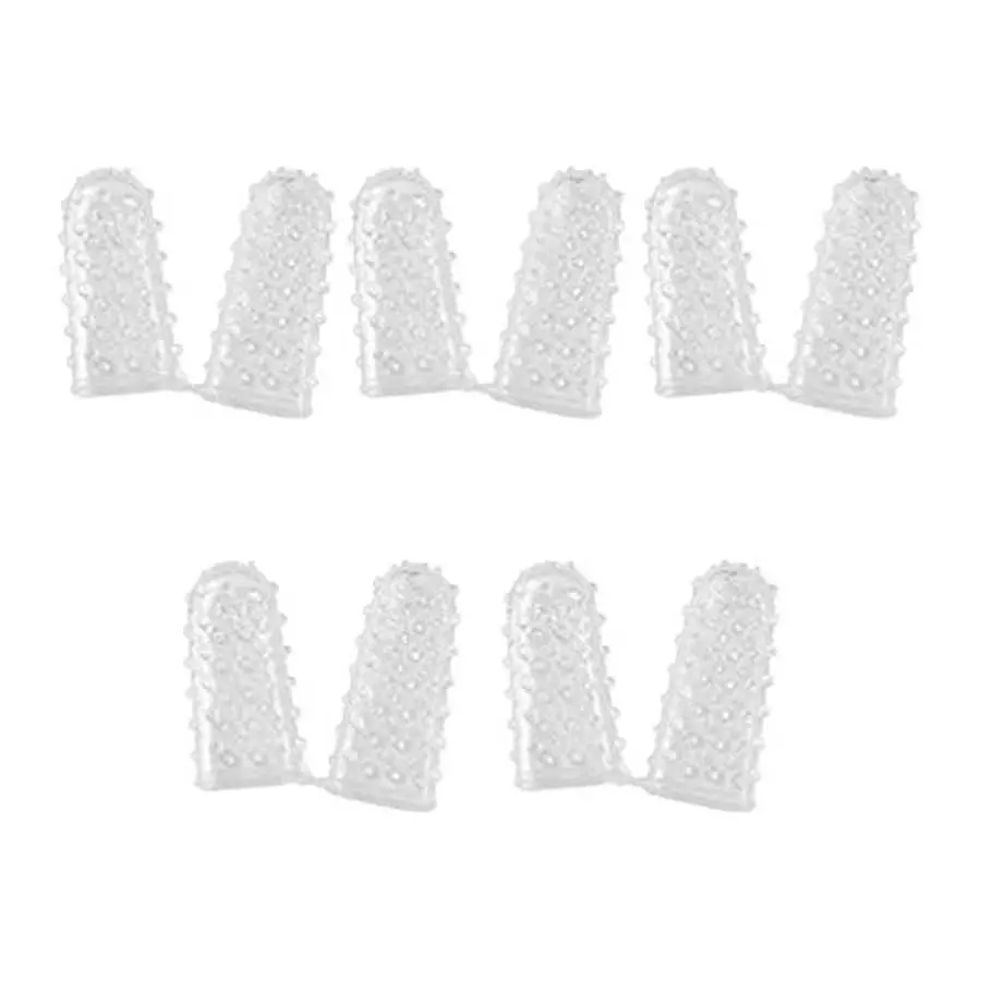 Healifty 5pcs Mini Finger Vibrator Finger Sleeve Stimulator Massager Woman Pleasure Sex Toys