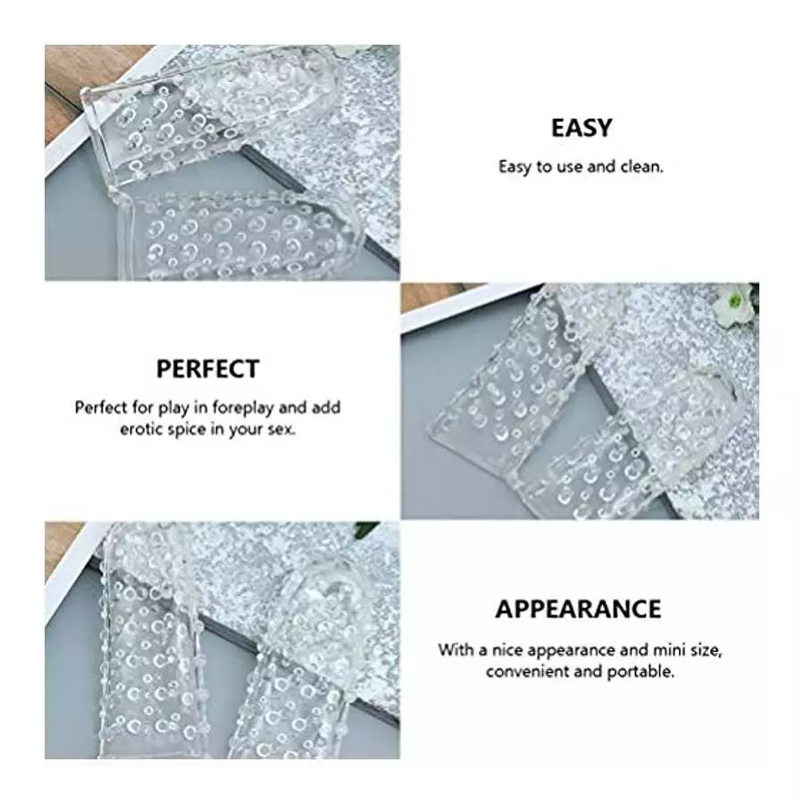 Healifty 5pcs Mini Finger Vibrator Finger Sleeve Stimulator Massager Woman Pleasure Sex Toys