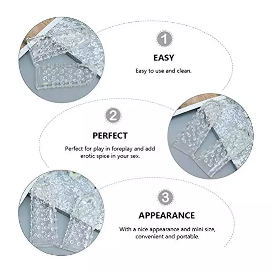 Healifty 5pcs Mini Finger Vibrator Finger Sleeve Stimulator Massager Woman Pleasure Sex Toys