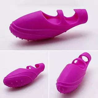 Qieaut Silicone Finger Vibrator, Clitoral and G spot Bullet Vibrator, Ladies Foreplay Finger cots, G spot Mini Finger cots, Happ