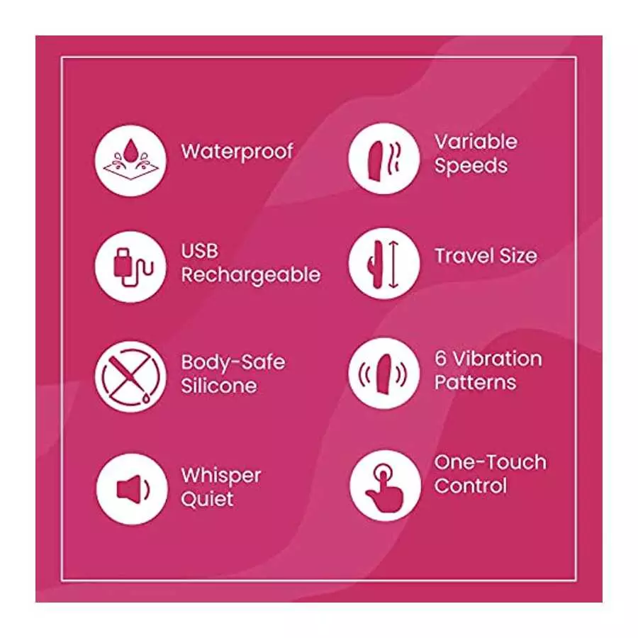 TRC Mini Rabbit | Personal Massager | Bullet Vibrator | Adult Sex Toys for Women | Sexual Pleasure Tools for Women | Vibrating S