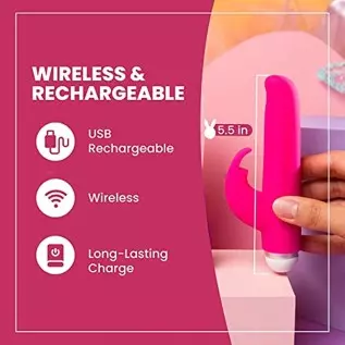 TRC Mini Rabbit | Personal Massager | Bullet Vibrator | Adult Sex Toys for Women | Sexual Pleasure Tools for Women | Vibrating S TRC Mini Rabbit | Personal Massager | Bullet Vibrator | Adult Sex Toys for Women | Sexual Pleasure Tools for Women | Vibrating S