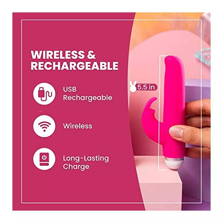 TRC Mini Rabbit | Personal Massager | Bullet Vibrator | Adult Sex Toys for Women | Sexual Pleasure Tools for Women | Vibrating S