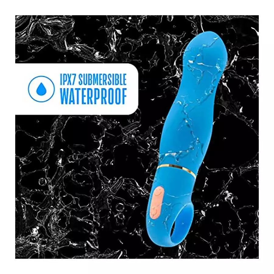 Blush Aria Exciting AF Silicone Vibrator - Rumble Tech Powerful Rumbly 10 Vibration Settings - G Spot Stimulation - IPX7 Waterpr