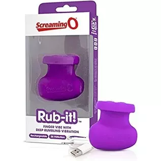 Screaming O Rub-it! Finger Vibe, Purple