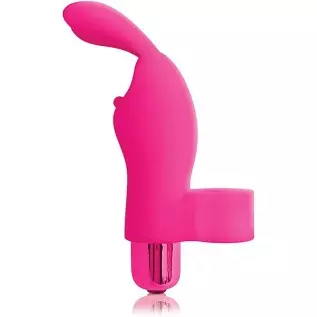Sexy Gift Set of Flirt Finger Bunny, Finger Vibrator, Pink and Icon Brands Orange is The New Black, Love Cuffs, Wrist