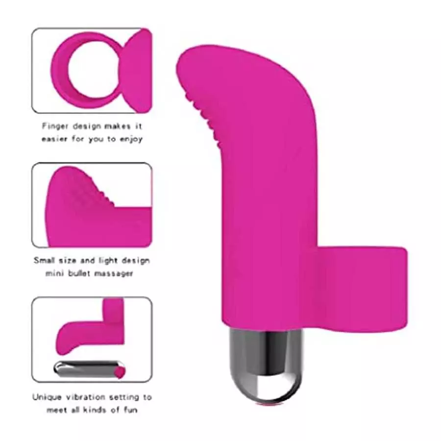 G-spot Stimulator Sex Female Nipple Sucking Toys for Womens Pleasure Finger Adult Toy for Couples Vibrant Personal Massager Mini
