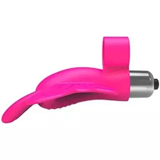 The 9's, Flirt Finger Butterfly, Finger Vibrator, Pink The 9's, Flirt Finger Butterfly, Finger Vibrator, Pink