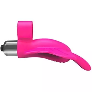 The 9's, Flirt Finger Butterfly, Finger Vibrator, Pink The 9's, Flirt Finger Butterfly, Finger Vibrator, Pink