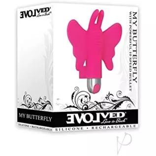 My Butterfly with 10 Speed Bullet Vibrator - Pink