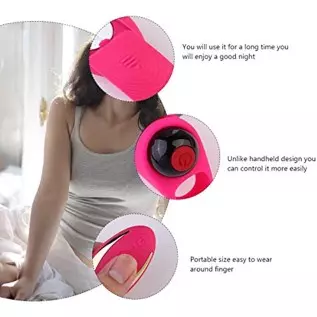 EXCEART Mini Finger Vibrator G Spot Stimulator Massager Rechargeable and Waterproof G Spots Pleasure Toys EXCEART Mini Finger Vibrator G Spot Stimulator Massager Rechargeable and Waterproof G Spots Pleasure Toys