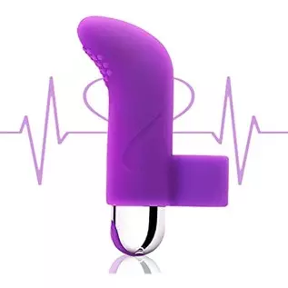Flueyer Finger Toys Bullet Ual Pleasure Adult Toys Spot Bullet Massager Clitoral Completely Stimulation for Finger Noise spot Mi
