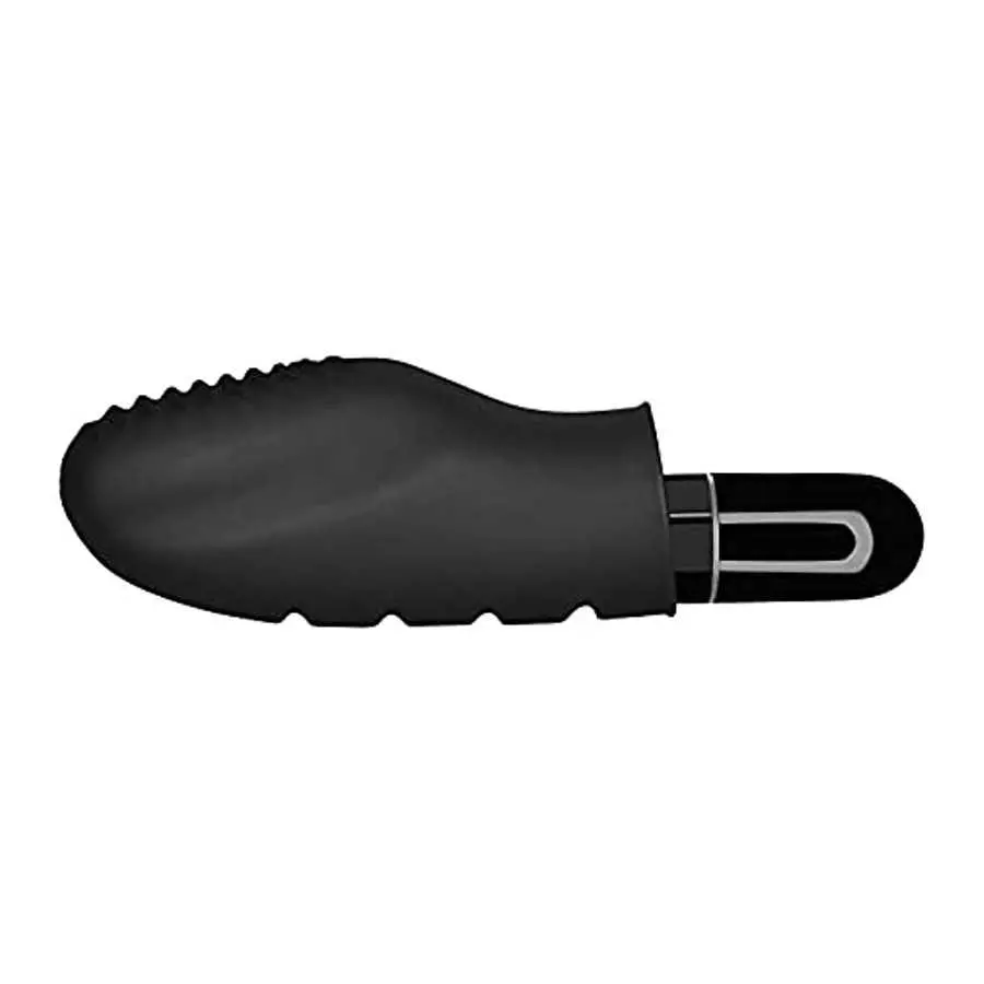 EIS Grooved Finger Vibrator - Intense Vibration for Stimulation of The Clitoris and Erogenous Areas - Battery Operated
