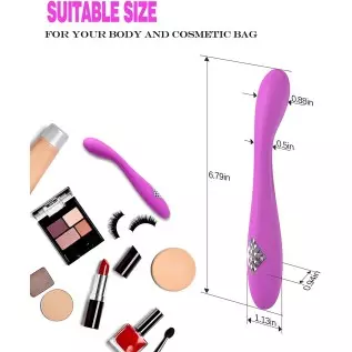 Alovegarden Clitoral G-Spot Powerful Rose Vibrator, Waterproof Dildo Clit Stimulator with 10 Vibration Modes, Softer and Flexibl