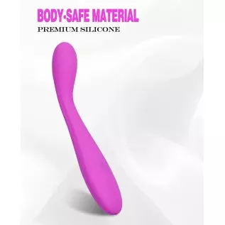Alovegarden Clitoral G-Spot Powerful Rose Vibrator, Waterproof Dildo Clit Stimulator with 10 Vibration Modes, Softer and Flexibl