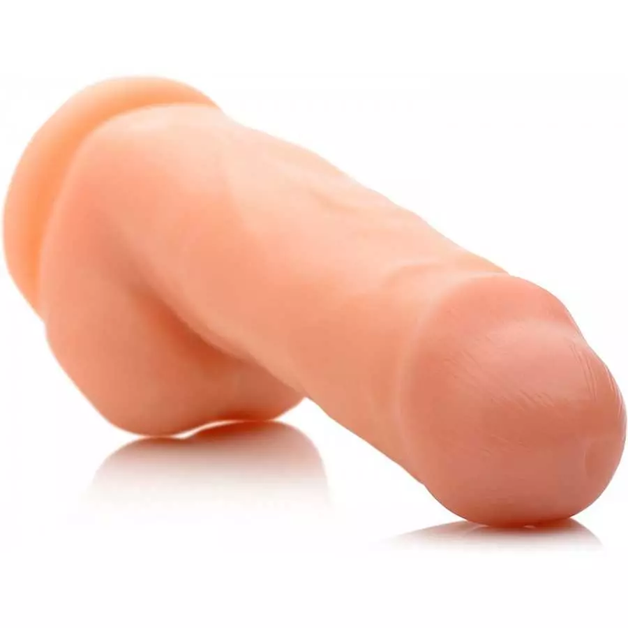 SEXFLESH Vibrating Vincent Dildo with Suction Cup, 11 Inch