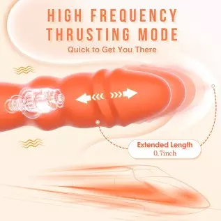 Adult Sex Toy Thrusting Dildo Vibrator - 2 in1 Upgrade Vibrator Dildos with 9 Thrusting 10 Vibrations Adult Toys for Clitoral An Adult Sex Toy Thrusting Dildo Vibrator - 2 in1 Upgrade Vibrator Dildos with 9 Thrusting 10 Vibrations Adult Toys for Clitoral An