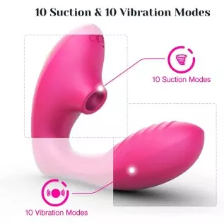 Tracy's Dog Clitoral Sucking Vibrator for Clit G Spot Stimulation, Adult Sex Toys with Remote Control for Women and Couple, Vibr Tracy's Dog Clitoral Sucking Vibrator for Clit G Spot Stimulation, Adult Sex Toys with Remote Control for Women and Couple, Vibr