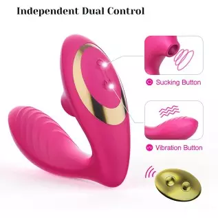 Tracy's Dog Clitoral Sucking Vibrator for Clit G Spot Stimulation, Adult Sex Toys with Remote Control for Women and Couple, Vibr Tracy's Dog Clitoral Sucking Vibrator for Clit G Spot Stimulation, Adult Sex Toys with Remote Control for Women and Couple, Vibr