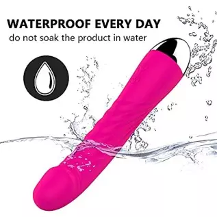G-Spot Silent Vibrator Realistic Dildo for Women with 10 Vibration, Small Shaped Vibrating Machine Clitoris Nipple Vagina Massag G-Spot Silent Vibrator Realistic Dildo for Women with 10 Vibration, Small Shaped Vibrating Machine Clitoris Nipple Vagina Massag