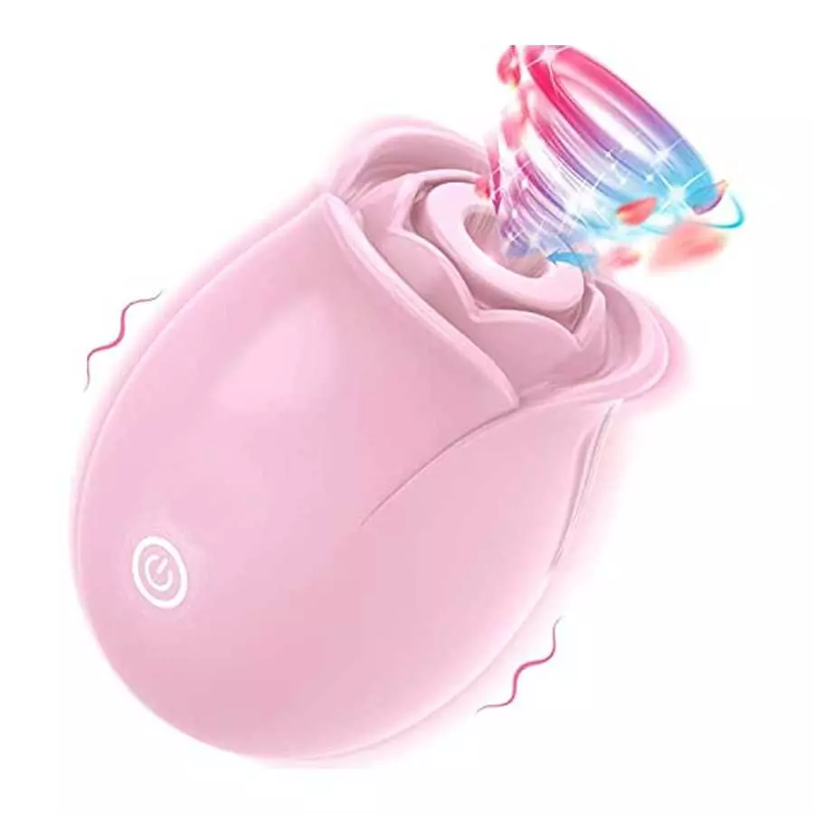 Rose Sex Vibrator Stimulator for Women, Rose Toy Vibrators for Women Adult Sex Toys & Games with 9 Sucking Licking and Vibrating Rose Sex Vibrator Stimulator for Women, Rose Toy Vibrators for Women Adult Sex Toys & Games with 9 Sucking Licking and Vibrating