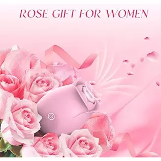 Rose Sex Vibrator Stimulator for Women, Rose Toy Vibrators for Women Adult Sex Toys & Games with 9 Sucking Licking and Vibrating Rose Sex Vibrator Stimulator for Women, Rose Toy Vibrators for Women Adult Sex Toys & Games with 9 Sucking Licking and Vibrating