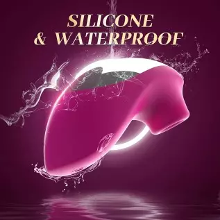 Adult Sex Toys Vibrator for Women - 2in1 Vibrating & Licking Tongue G Spot Vibrators, Nipples Clitoral Stimulator Dildo with 10 Adult Sex Toys Vibrator for Women - 2in1 Vibrating & Licking Tongue G Spot Vibrators, Nipples Clitoral Stimulator Dildo with 10