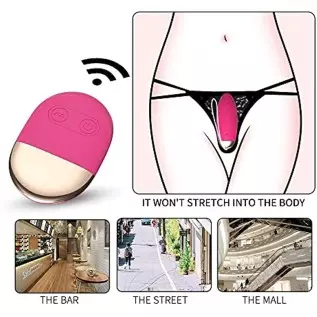 Bullet Vibrator Vaginal Vibrating Egg Remote Control for G-spot Clitoral Stimulation Soft Silicone 10 Vibration Modes Rechargeab