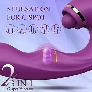 Adult Sex Toys Dildo Vibrator - 3in1 Women Sex Toys Thrusting G spot Vibrator with 10 Vibrating & Pulsating for Clitoral Nipple Adult Sex Toys Dildo Vibrator - 3in1 Women Sex Toys Thrusting G spot Vibrator with 10 Vibrating & Pulsating for Clitoral Nipple