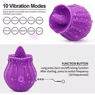 Rose Sex Stimulator for Women, Rose Vibrator-Dildo G Spot Vibrator Nipple Stimulator, Rose Toy for Women Pleasure, Electric Wome Rose Sex Stimulator for Women, Rose Vibrator-Dildo G Spot Vibrator Nipple Stimulator, Rose Toy for Women Pleasure, Electric Wome