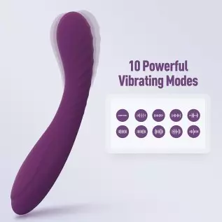 Tracy's Dog Powerful G Spot Vibrator for Deep Penetration, Adult Sex Toys for Women and Couples, Full Silicone Soft Vibrating Di