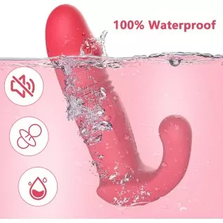 Thrusting G Spot Vibrator, App&Remote Control Vibrator Wearable Panty Vibrator for Women, Clitoral Vibrators with 3 Thrusting & Thrusting G Spot Vibrator, App&Remote Control Vibrator Wearable Panty Vibrator for Women, Clitoral Vibrators with 3 Thrusting &