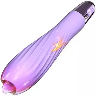 G Spot Vibrator for Women Clitoral Stimulation,Bullet Vibrator Rose Toys with 10 Vibration Pattern Licking Vibrating Tongue,Dild