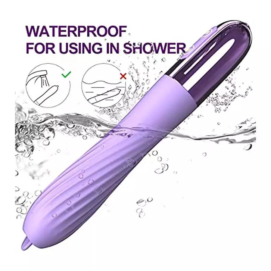 G Spot Vibrator for Women Clitoral Stimulation,Bullet Vibrator Rose Toys with 10 Vibration Pattern Licking Vibrating Tongue,Dild