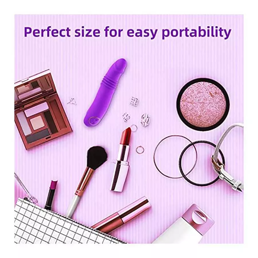 G Spot Vibrator for Women,Thrusting Vibrator with 3 Thrusts Modes & 8 Vibrations Realistic Dildo Vibrating for Vagina and Anal S