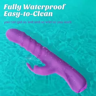 Thrusting Vibrator with Strong Pulses Action - BOMBEX Hayden, Clitoralis Stimulator with Flapping Bunny, 9.2" G Spot Vibrator, R Thrusting Vibrator with Strong Pulses Action - BOMBEX Hayden, Clitoralis Stimulator with Flapping Bunny, 9.2" G Spot Vibrator, R