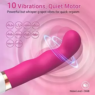 Curved G Spot Vibrator - Juicy G GASM Dildo Vibrator, Hafobok Cati, Spot G Stimulator Women Toys, Rechargeable & Quiet Vaginal V Curved G Spot Vibrator - Juicy G GASM Dildo Vibrator, Hafobok Cati, Spot G Stimulator Women Toys, Rechargeable & Quiet Vaginal V