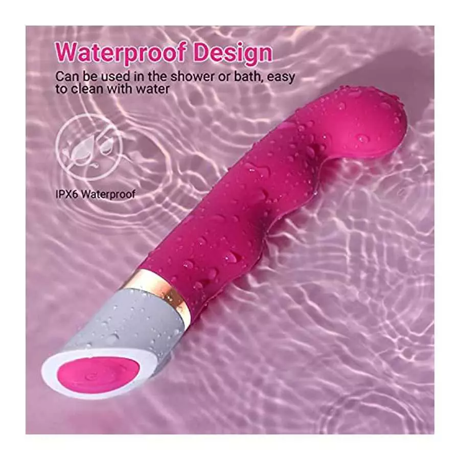 Curved G Spot Vibrator - Juicy G GASM Dildo Vibrator, Hafobok Cati, Spot G Stimulator Women Toys, Rechargeable & Quiet Vaginal V