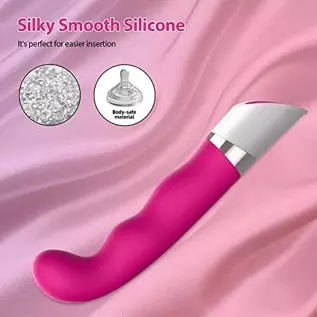 Curved G Spot Vibrator - Juicy G GASM Dildo Vibrator, Hafobok Cati, Spot G Stimulator Women Toys, Rechargeable & Quiet Vaginal V Curved G Spot Vibrator - Juicy G GASM Dildo Vibrator, Hafobok Cati, Spot G Stimulator Women Toys, Rechargeable & Quiet Vaginal V